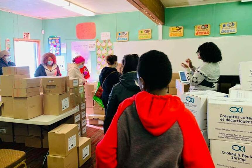 KAF Food Bank - Food Redistribution to Hundreds of Needy Families in North Surrey, BC and Around the Fraser Valley BC